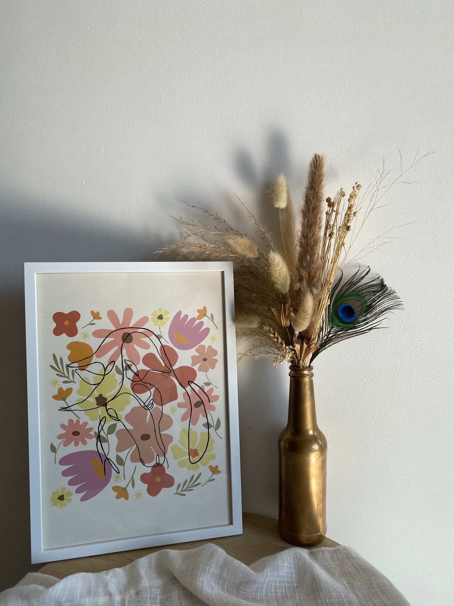 Cadre Clovis Fleurs