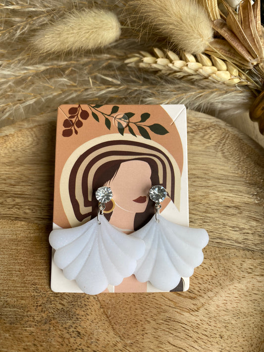Boucles d'Oreilles SYLVIE - Argenté