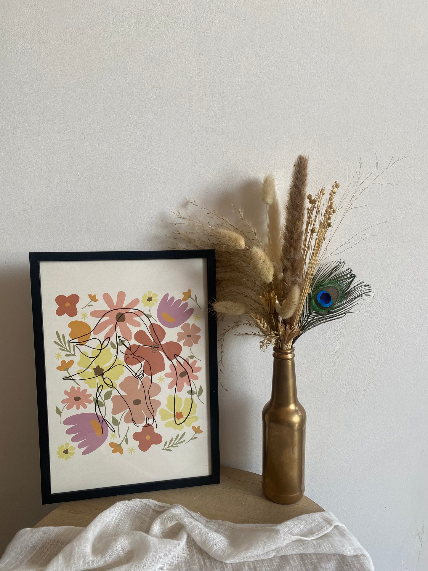 Cadre Clovis Fleurs