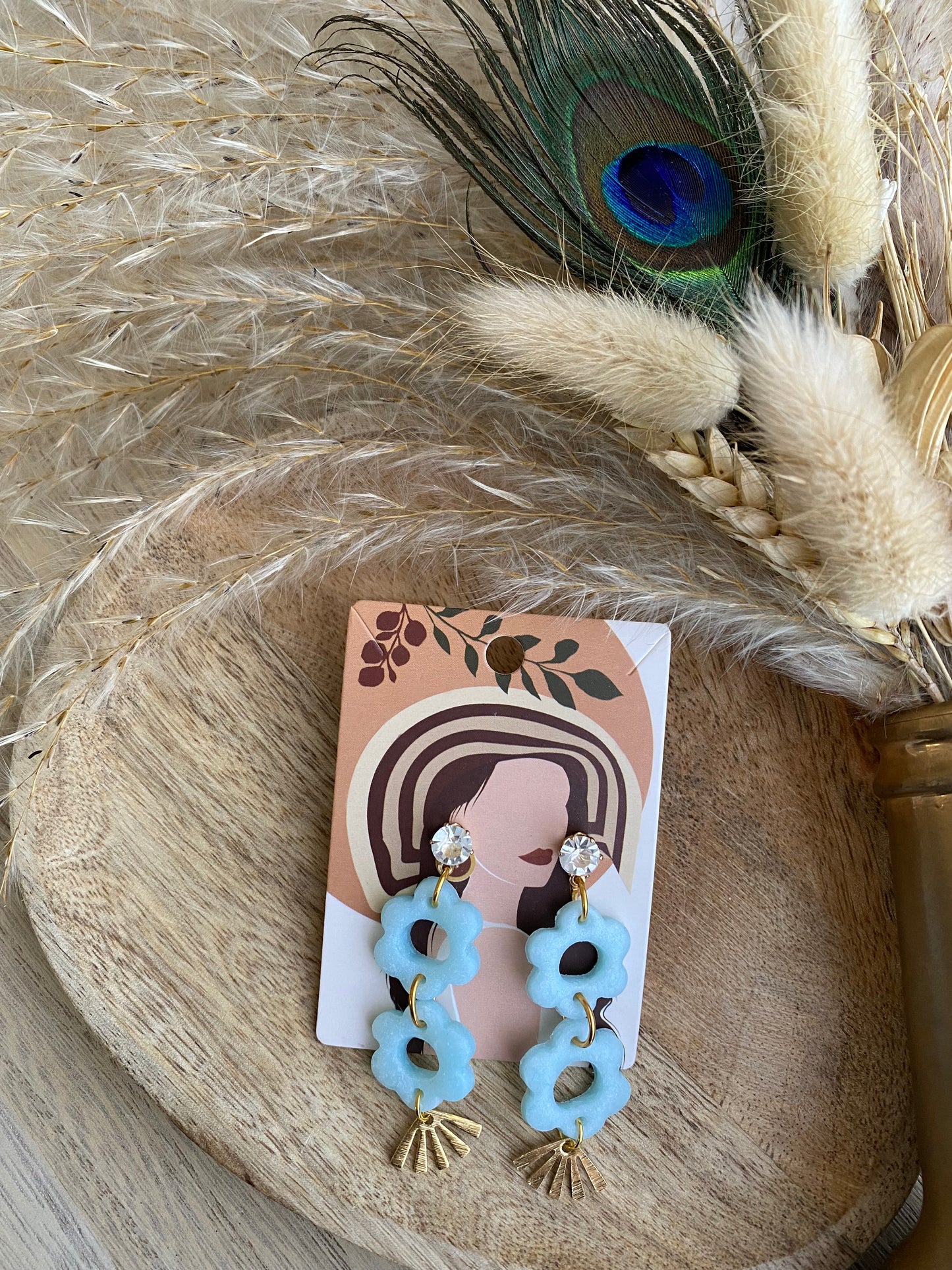 Boucles d'Oreilles CORALIE