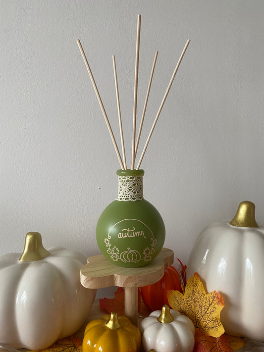 Vase Camille Citrouille et feuillages