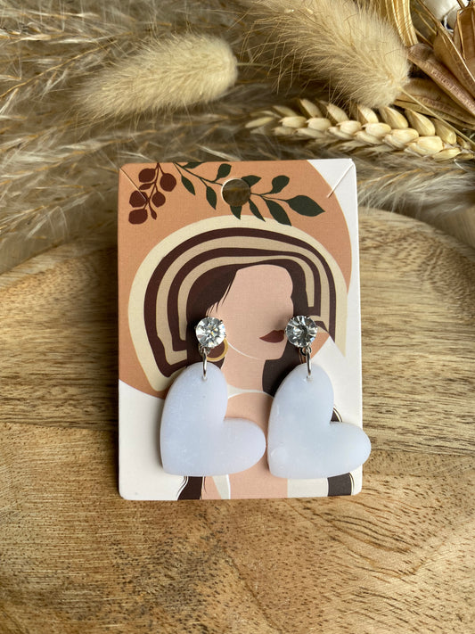 Boucles d'Oreilles STEPHANIE - Argenté